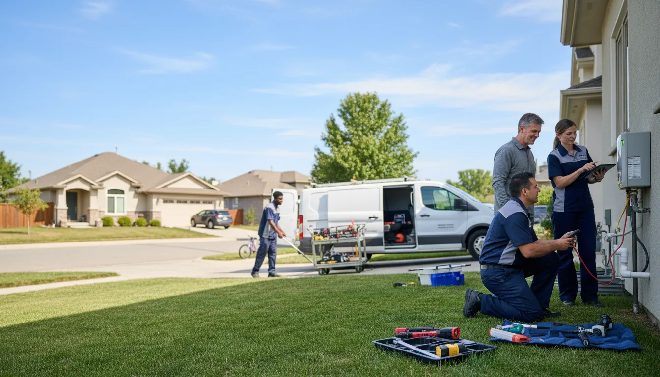 Tankless water heater service in Mount Ida, AR
